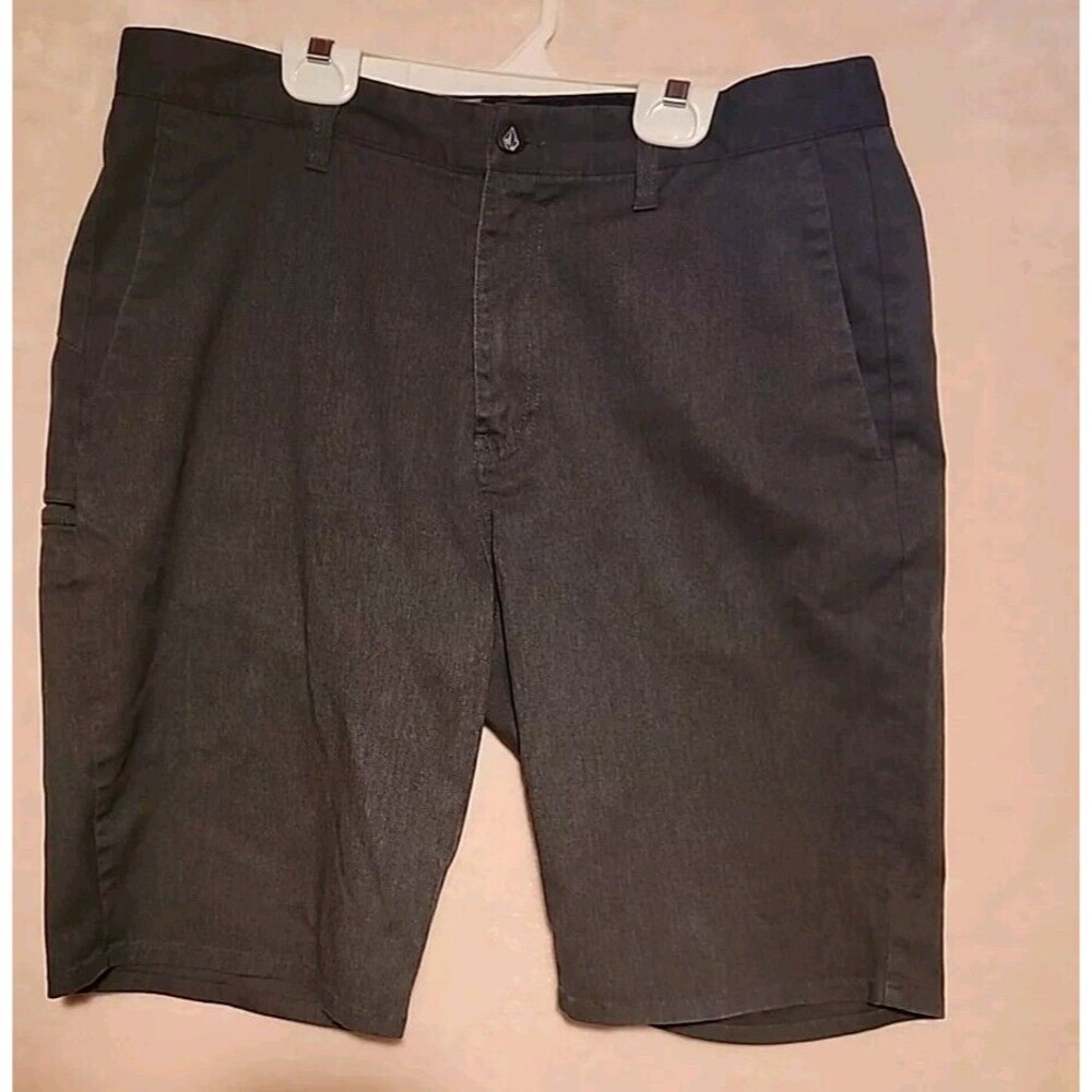 Volcom Chino Shorts Size 32 Men's Vmonty 22" Gray